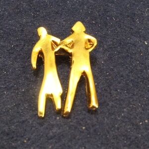 Gold-Tone Men's Accessory Pin